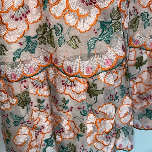 BCBG MAX AZRIA Guiliana Embroidered Dress - Picture 8 of 8